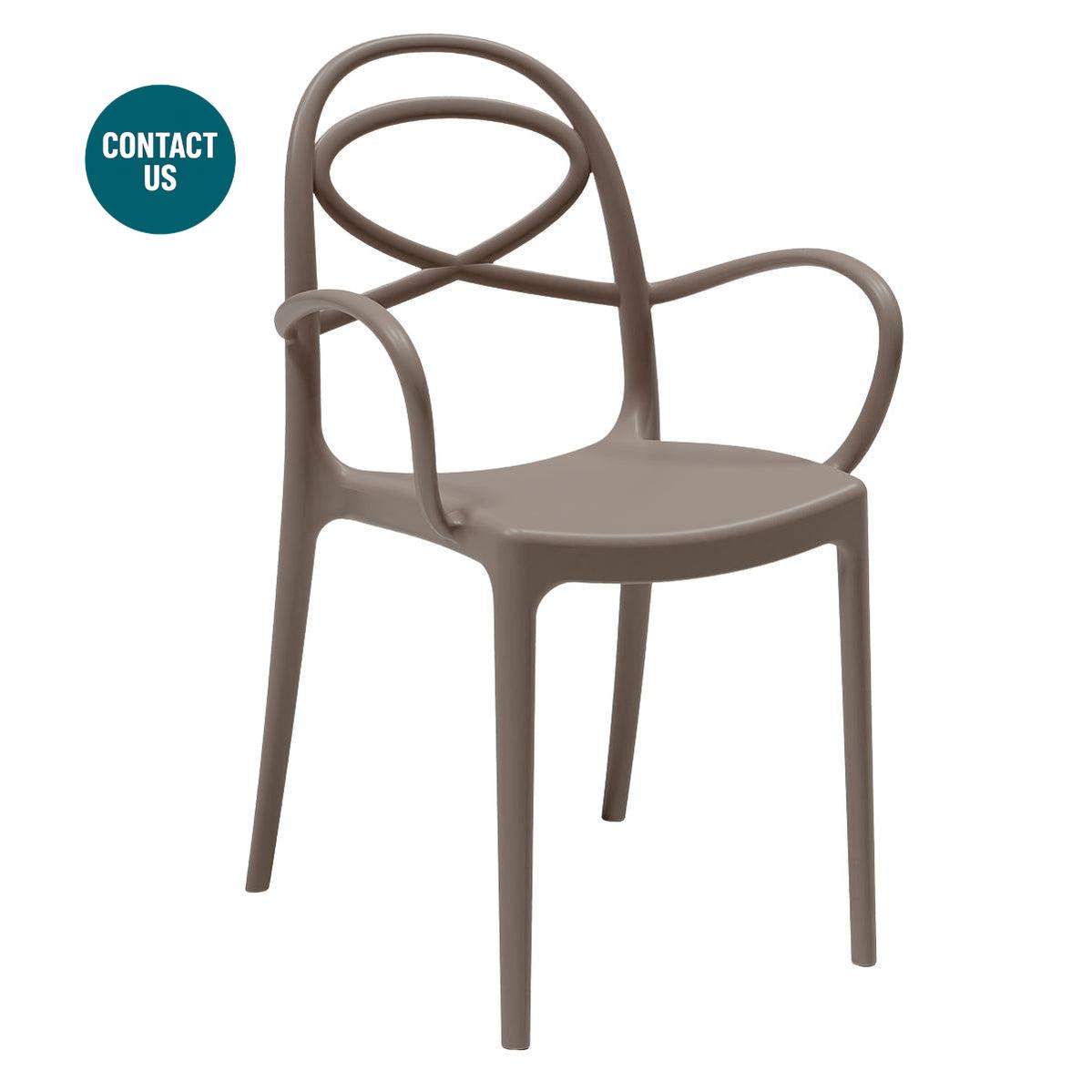 Luna Dining Chair (with arms)-Eurosedia-moderndesign.io