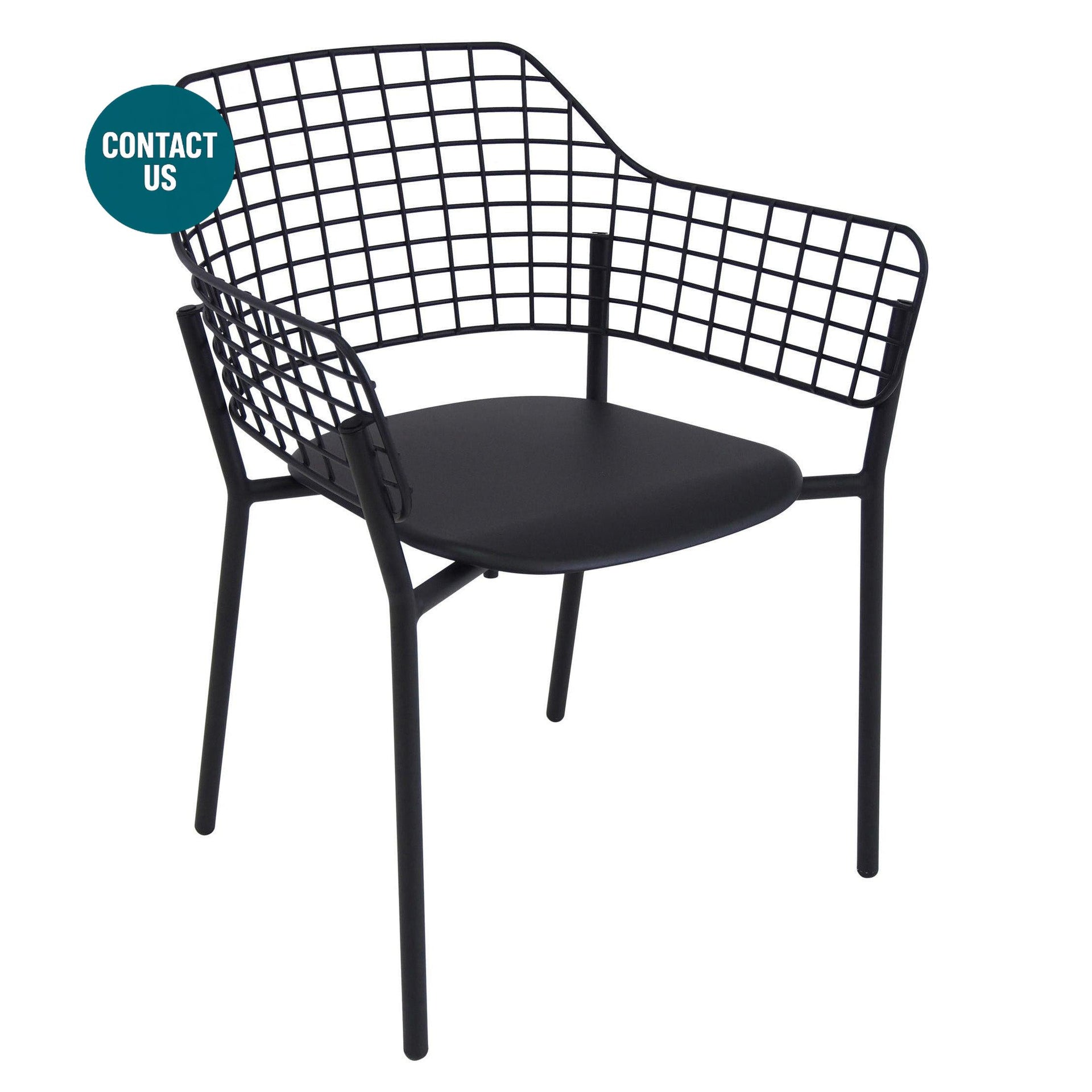 Lyze Dining Chair (With Arms)-Emu-moderndesign.io