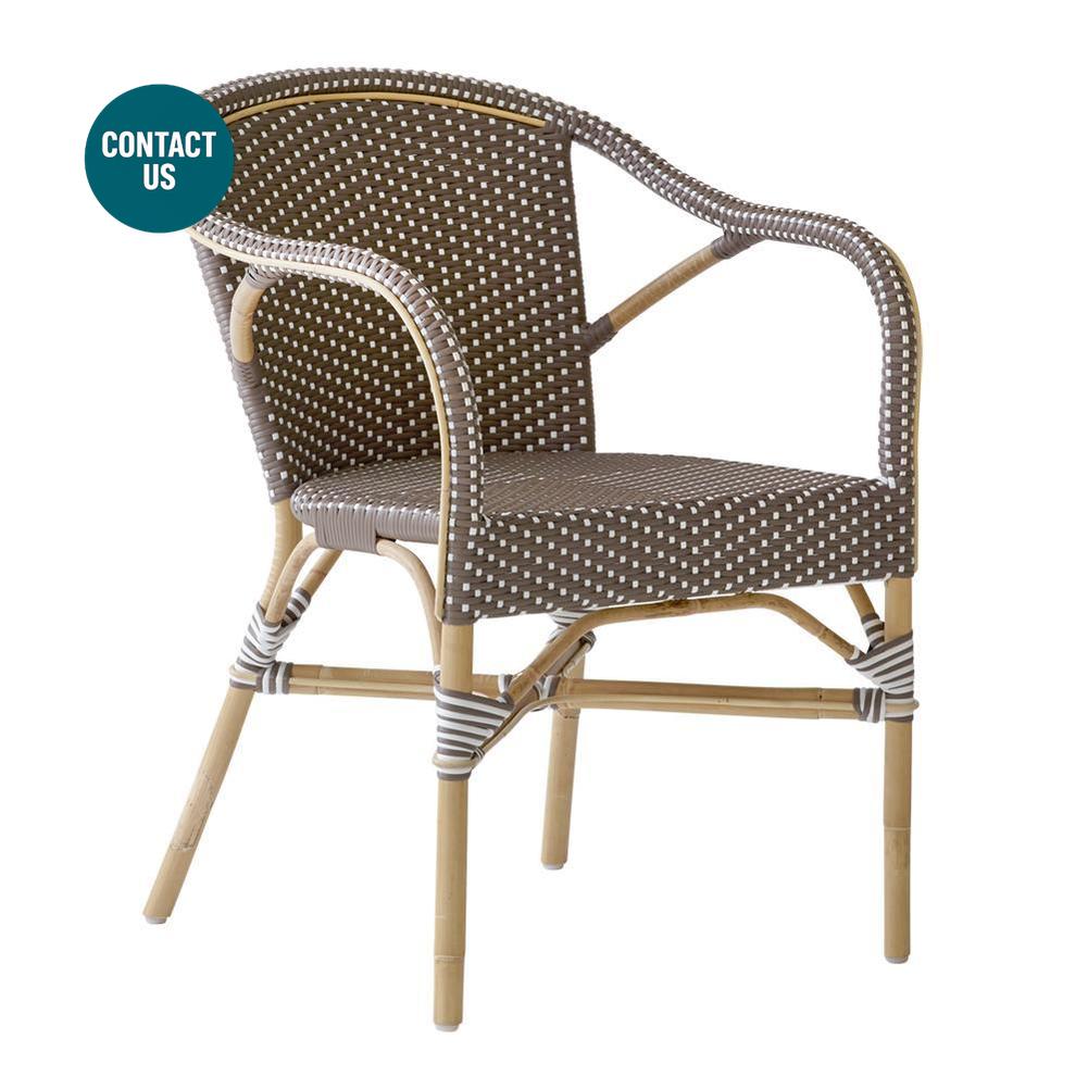 Madeleine Indoor/Outdoor Dining Chair (With Arms)-Sika Design-moderndesign.io