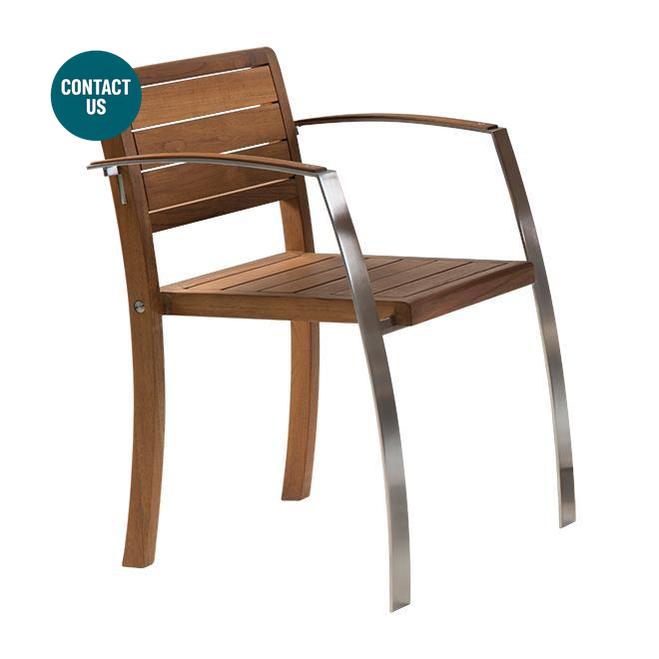 Maindeck Dining Chair (with arms)-Beltempo-moderndesign.io