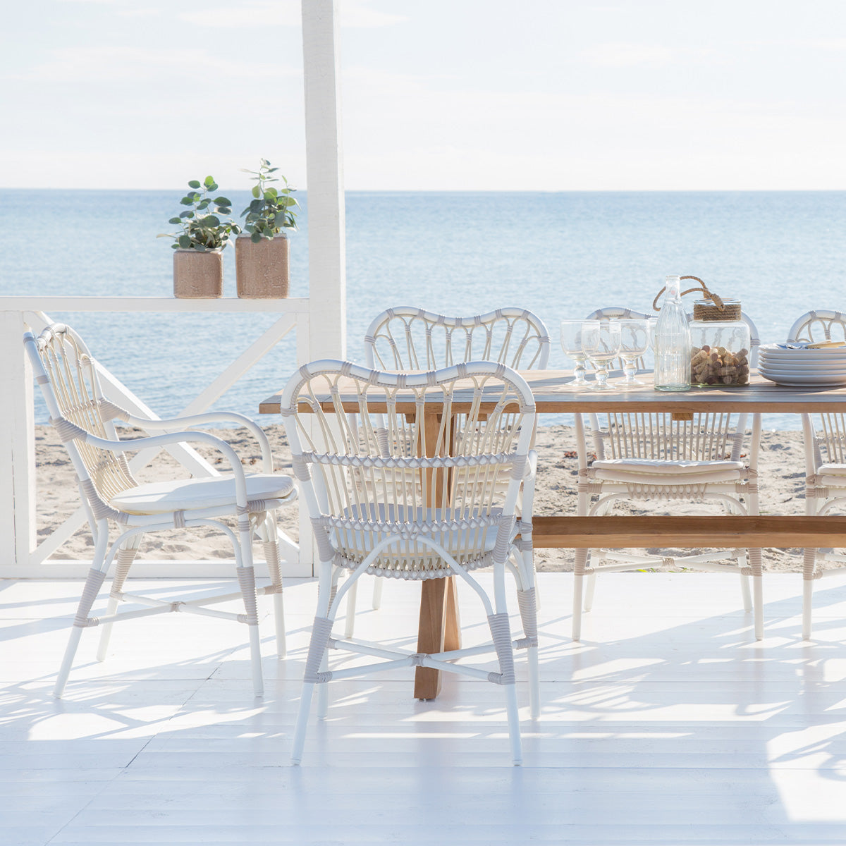Margret Outdoor Dining Chair (With Arms)-Sika Design-moderndesign.io