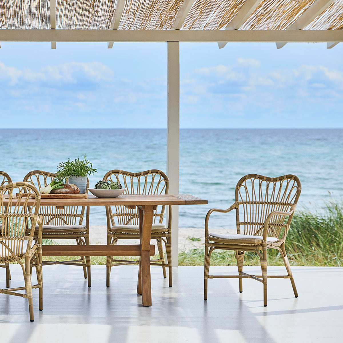 Margret Outdoor Dining Chair (With Arms)-Sika Design-moderndesign.io
