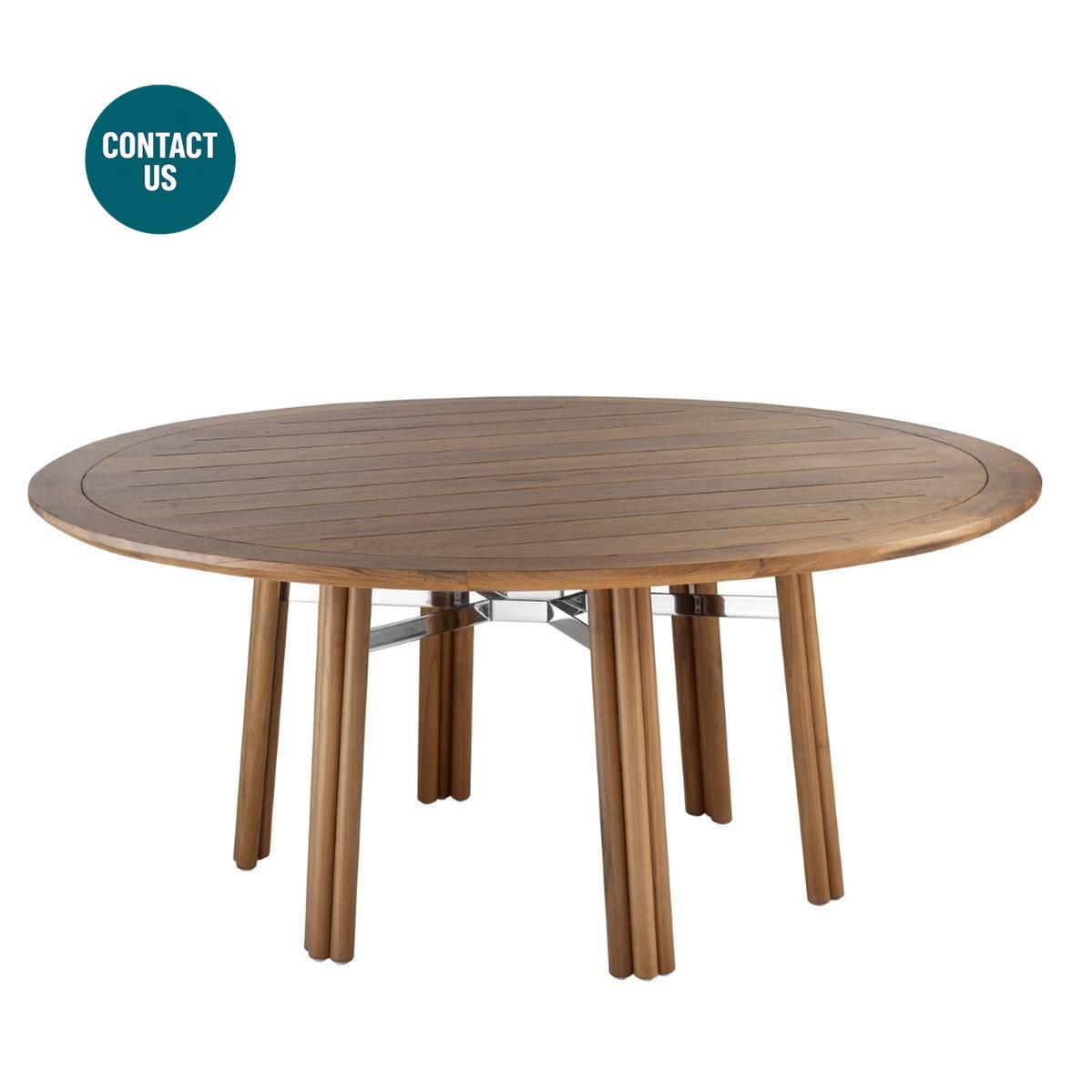 Maxim Dining Table (Round)-Braid-moderndesign.io