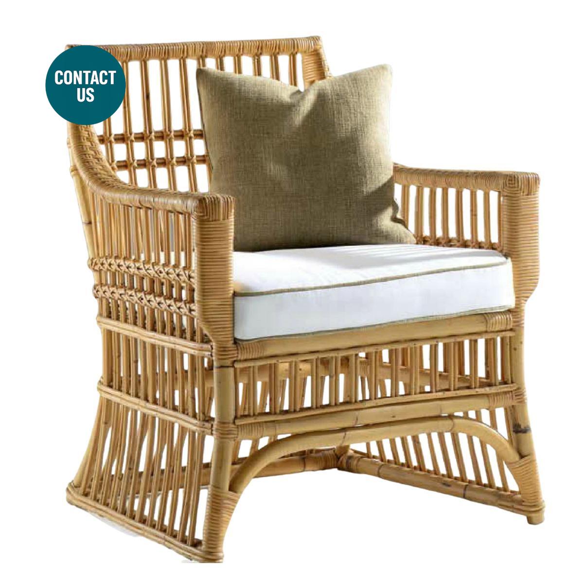 May Fair Dining Chair (With Arms)-Bonacina 1889-moderndesign.io