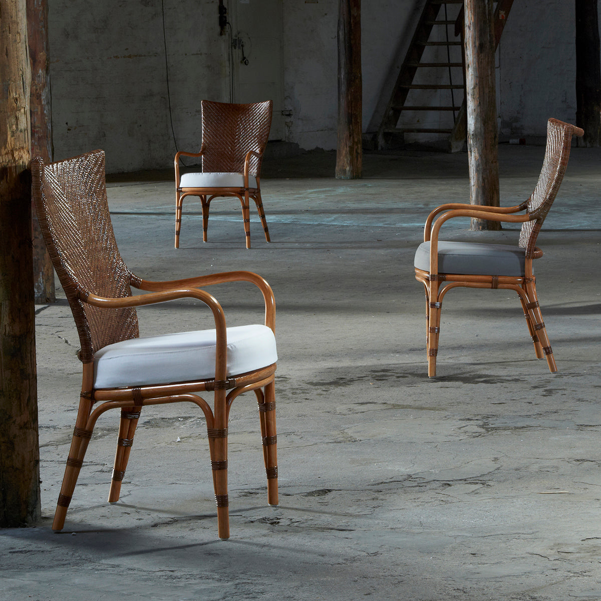 Melody Dining Chair (With Arms)-Sika Design-moderndesign.io