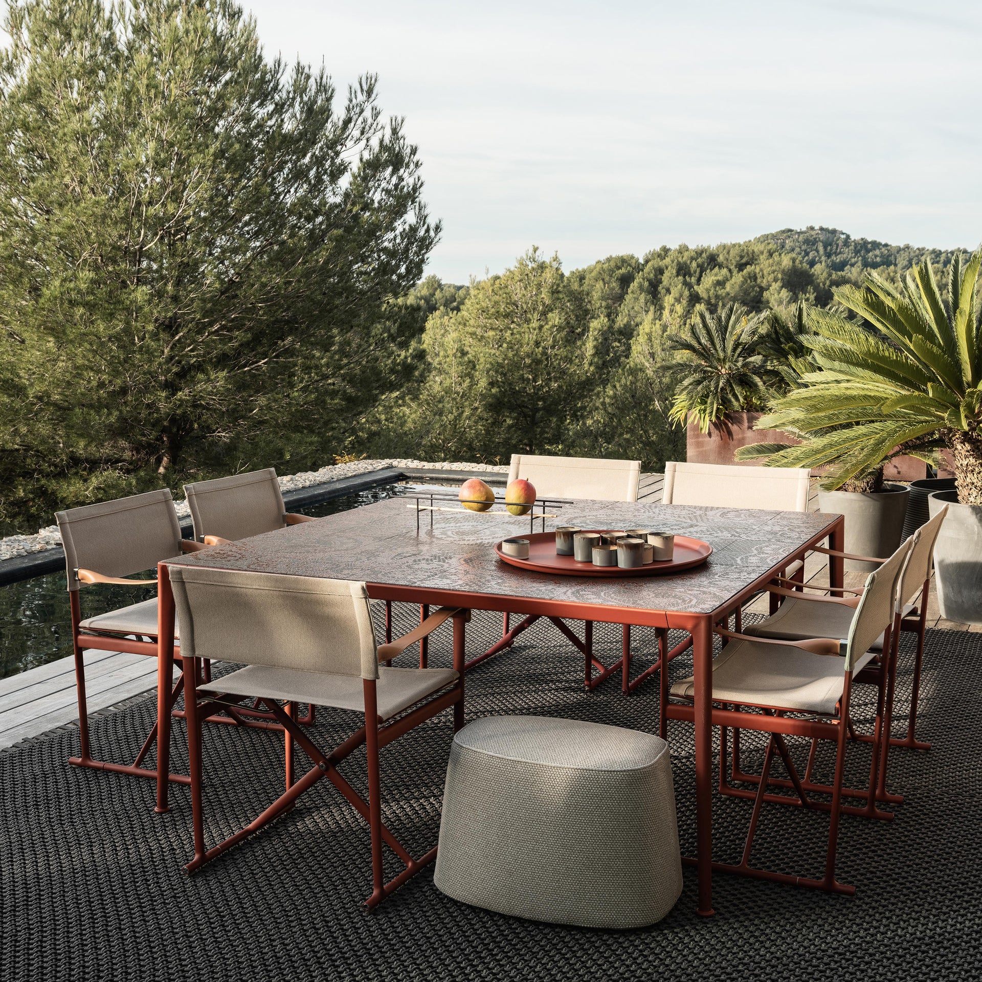 Mirto Dining Table (Square)-B&B Italia-moderndesign.io