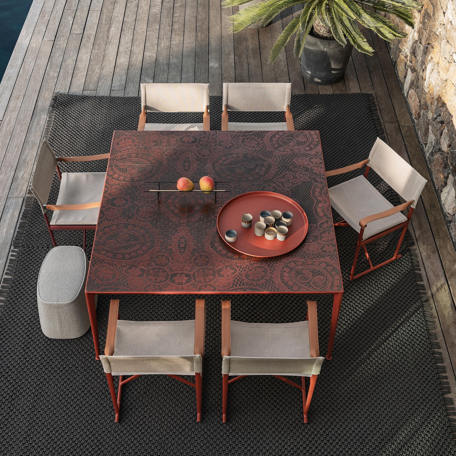 Mirto Dining Table (Square)-B&B Italia-moderndesign.io