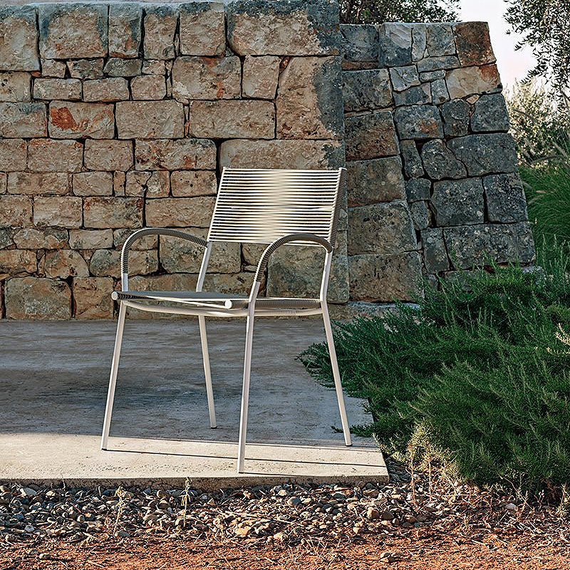 Miss B Dining Chair (with arms) - Outdoor-Bonacina 1889-moderndesign.io