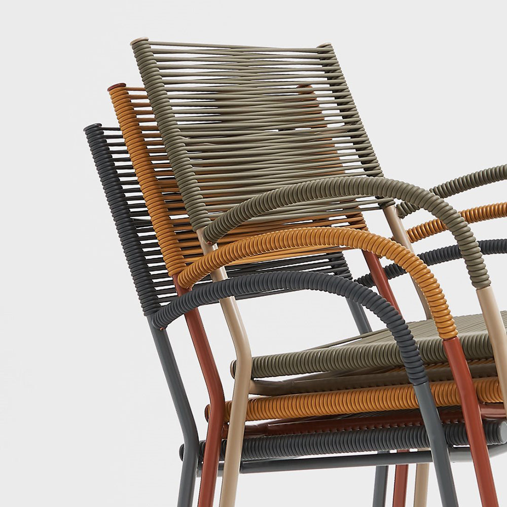 Miss B Dining Chair (with arms) - Outdoor-Bonacina 1889-moderndesign.io