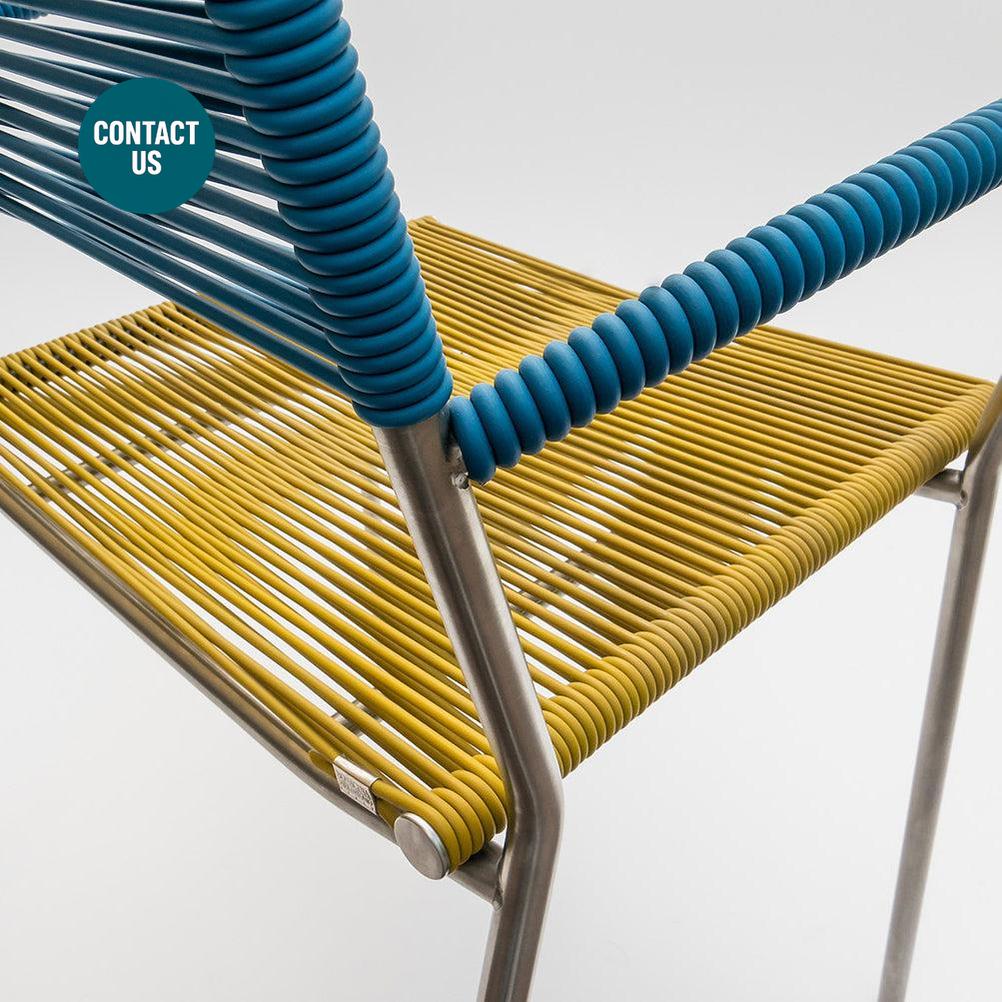 Miss B High Stool (with arms) - Outdoor-Bonacina 1889-moderndesign.io