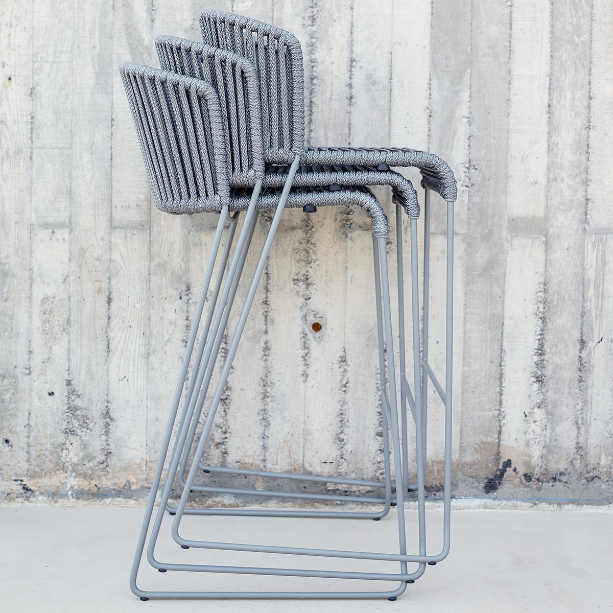 Moments 7445 High Stool (without arms)-Cane-Line-moderndesign.io