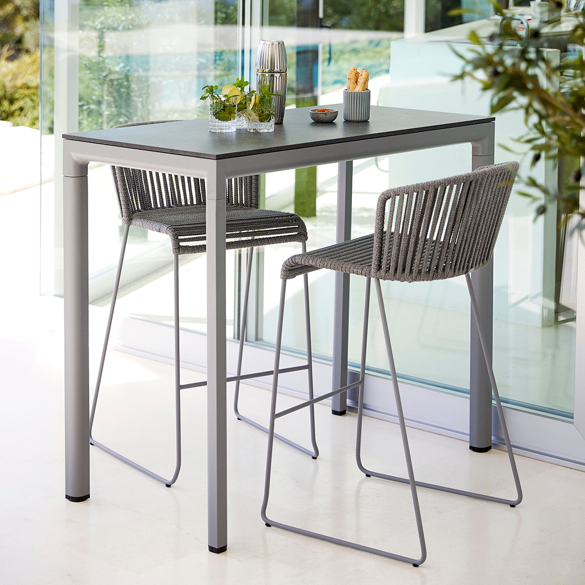 Moments 7445 High Stool (without arms)-Cane-Line-moderndesign.io