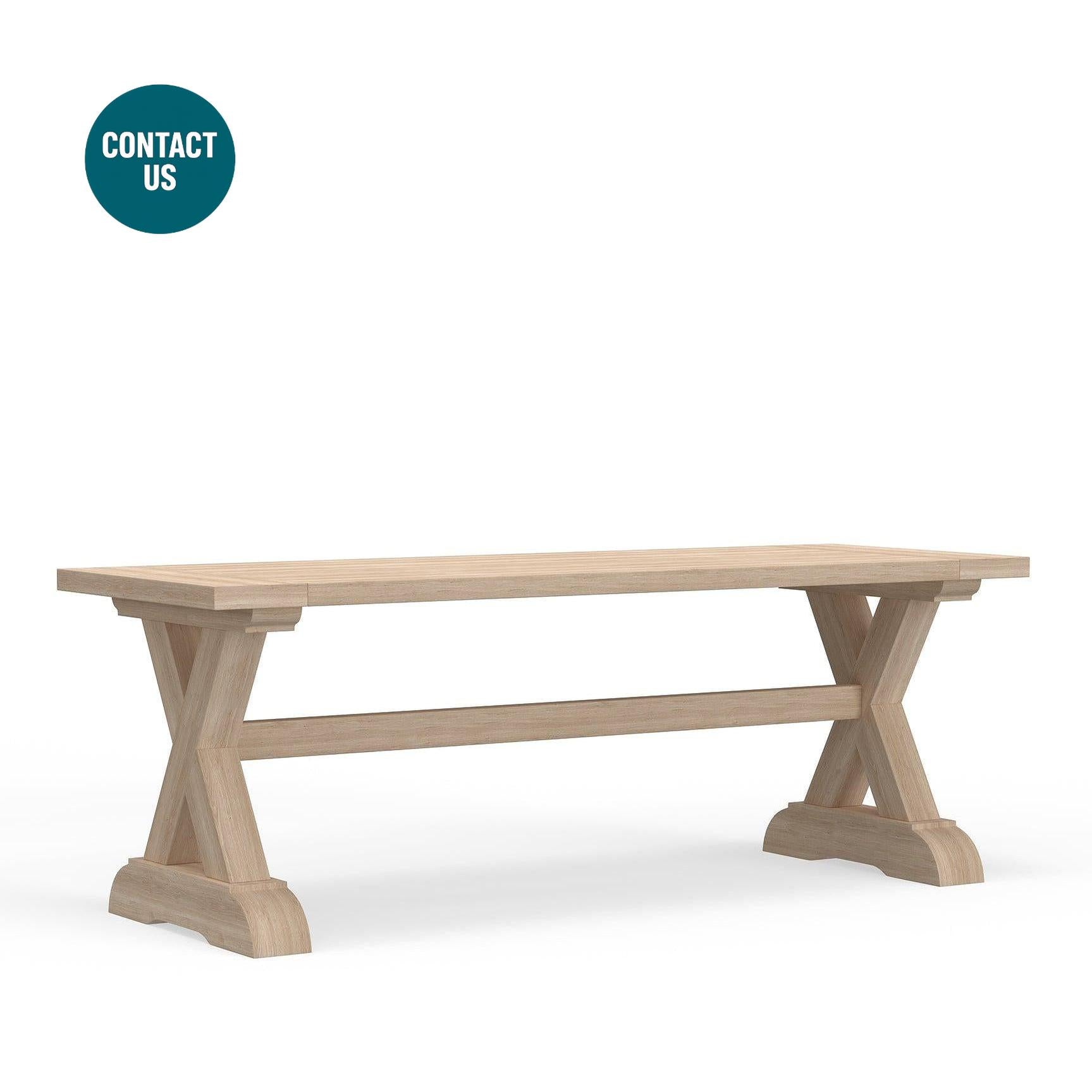 Newport Trestle Dining Bench-Harbour Outdoor-moderndesign.io