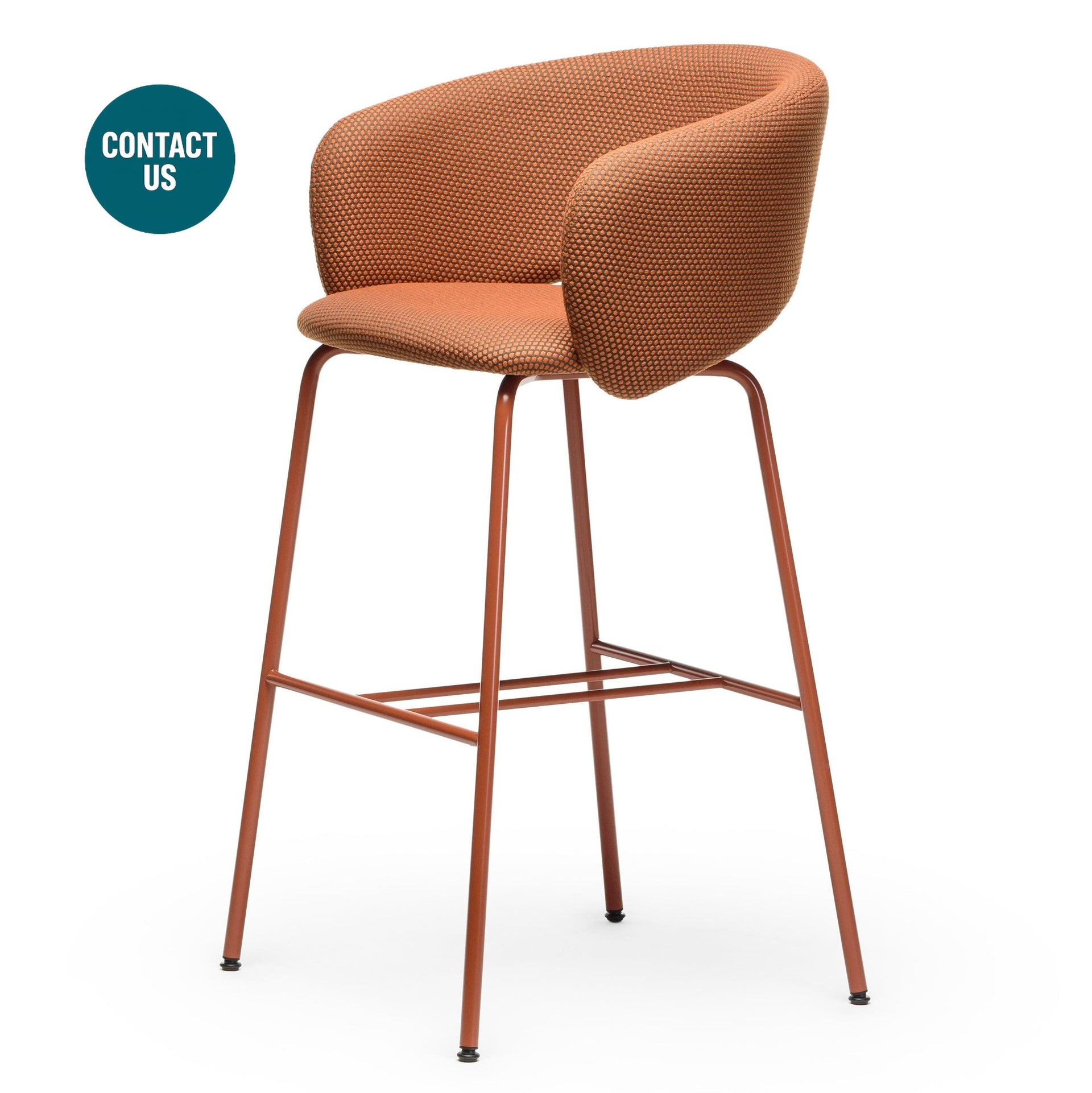 Nice M SG 75 High Stool (with arms)-Chairs & More-moderndesign.io