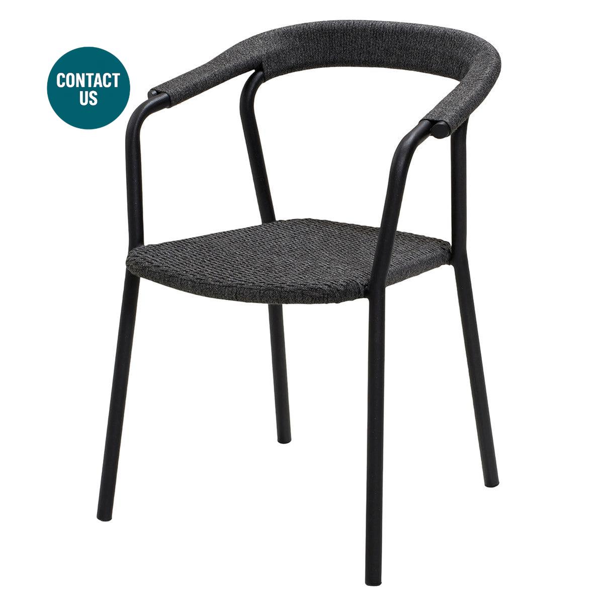 Noble 7438 Dining Chair (with arms)-Cane-Line-moderndesign.io