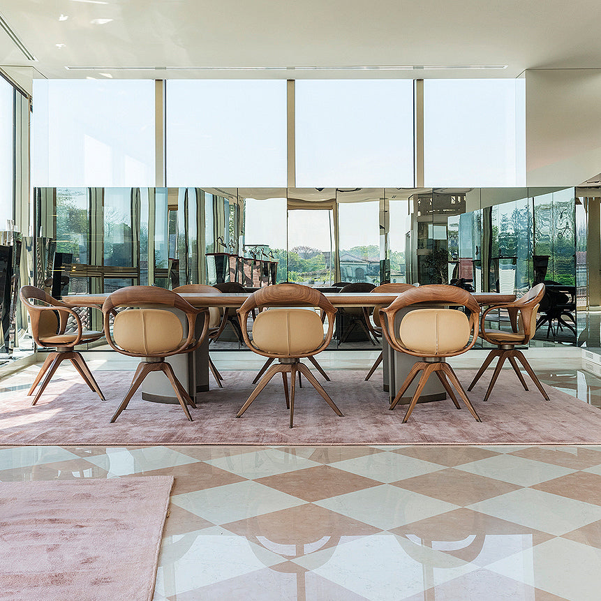 Norah Dining Chair (with arms)-Giorgetti-moderndesign.io