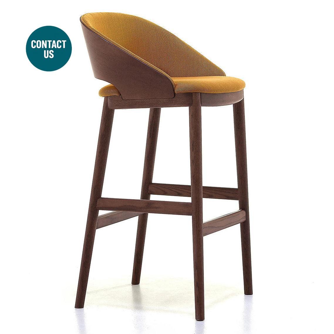 Odeon 06 High Stool (Without Arms)-Very Wood-moderndesign.io