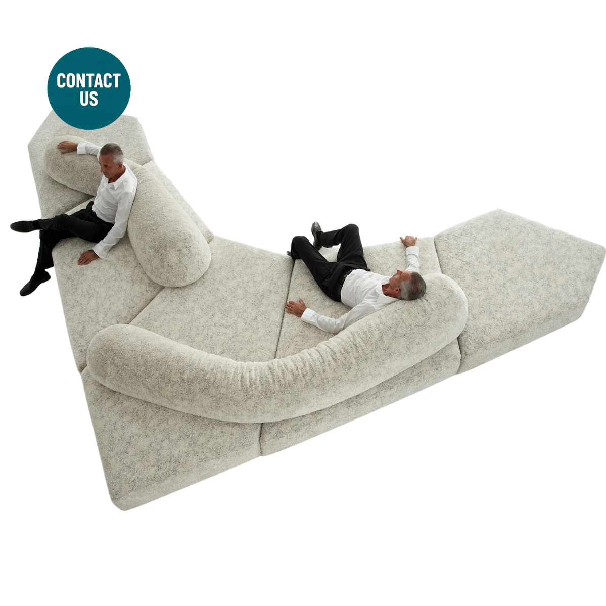 On The Rocks Sectional Sofa Unit-Edra-moderndesign.io