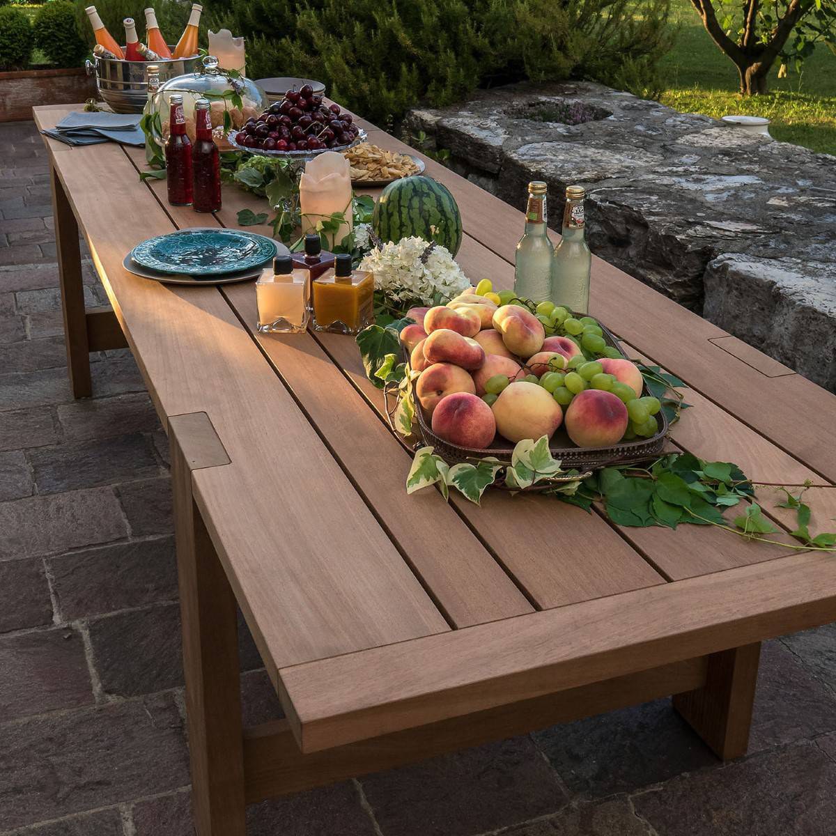 Pallet Dining Table (Rectangular)-Bonacina 1889-moderndesign.io