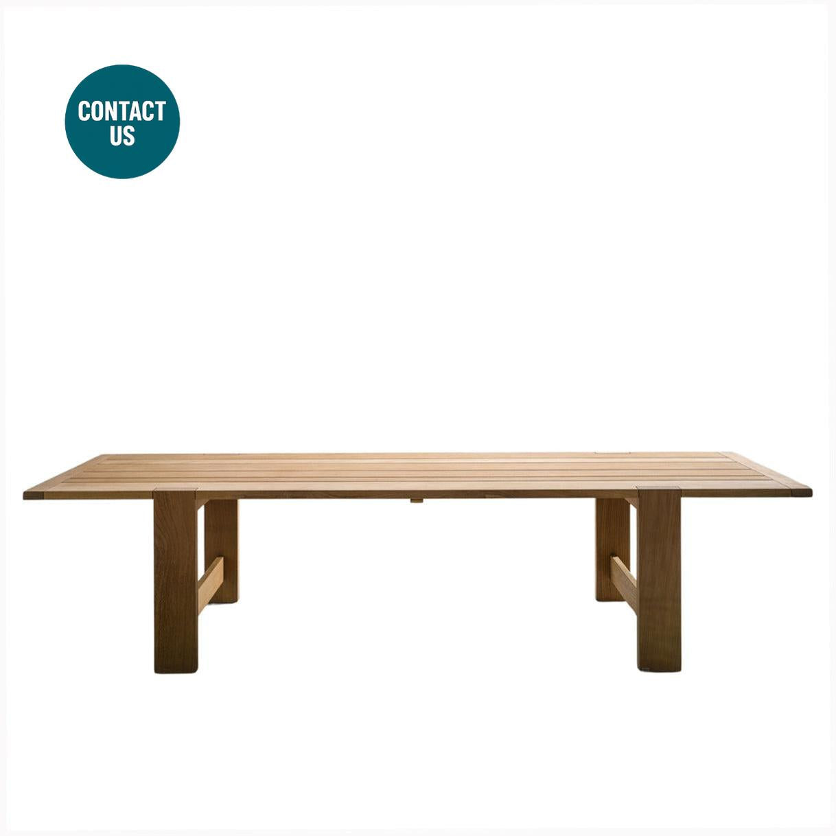 Pallet Dining Table (Rectangular)-Bonacina 1889-moderndesign.io