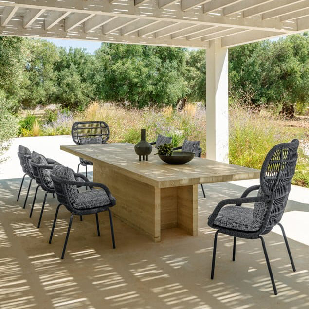 Panama Dining Chair (with arms)-Talenti-moderndesign.io