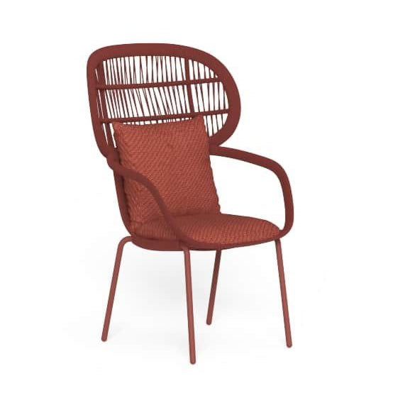 Panama High Dining Chair (with arms)-Talenti-moderndesign.io