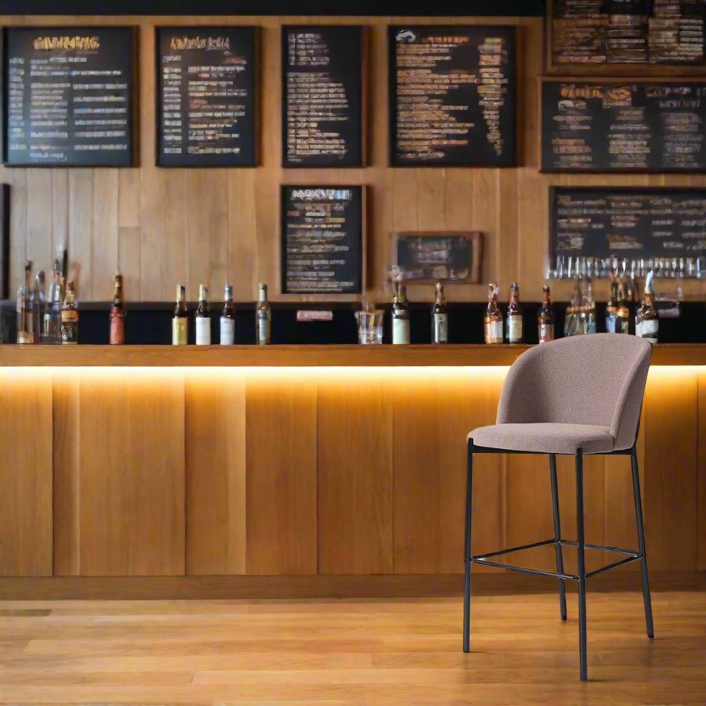 Pantelleria SG SI Metal High Stool (without arms)-Accento-moderndesign.io