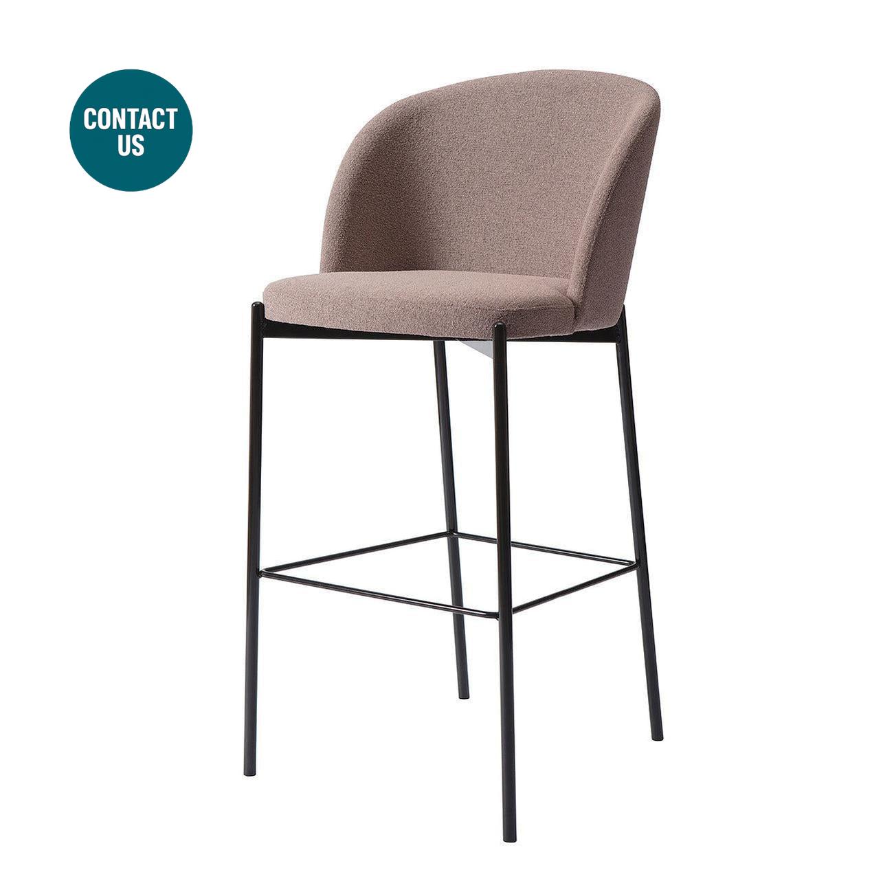 Pantelleria SG SI Metal High Stool (without arms)-Accento-moderndesign.io
