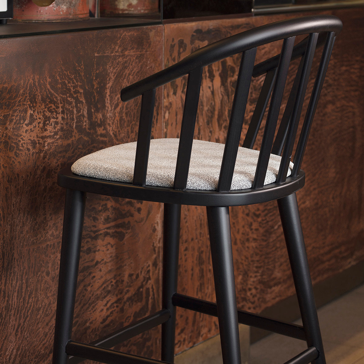 Pantelleria SG SL Wood Special High Stool (with arms)-Accento-moderndesign.io