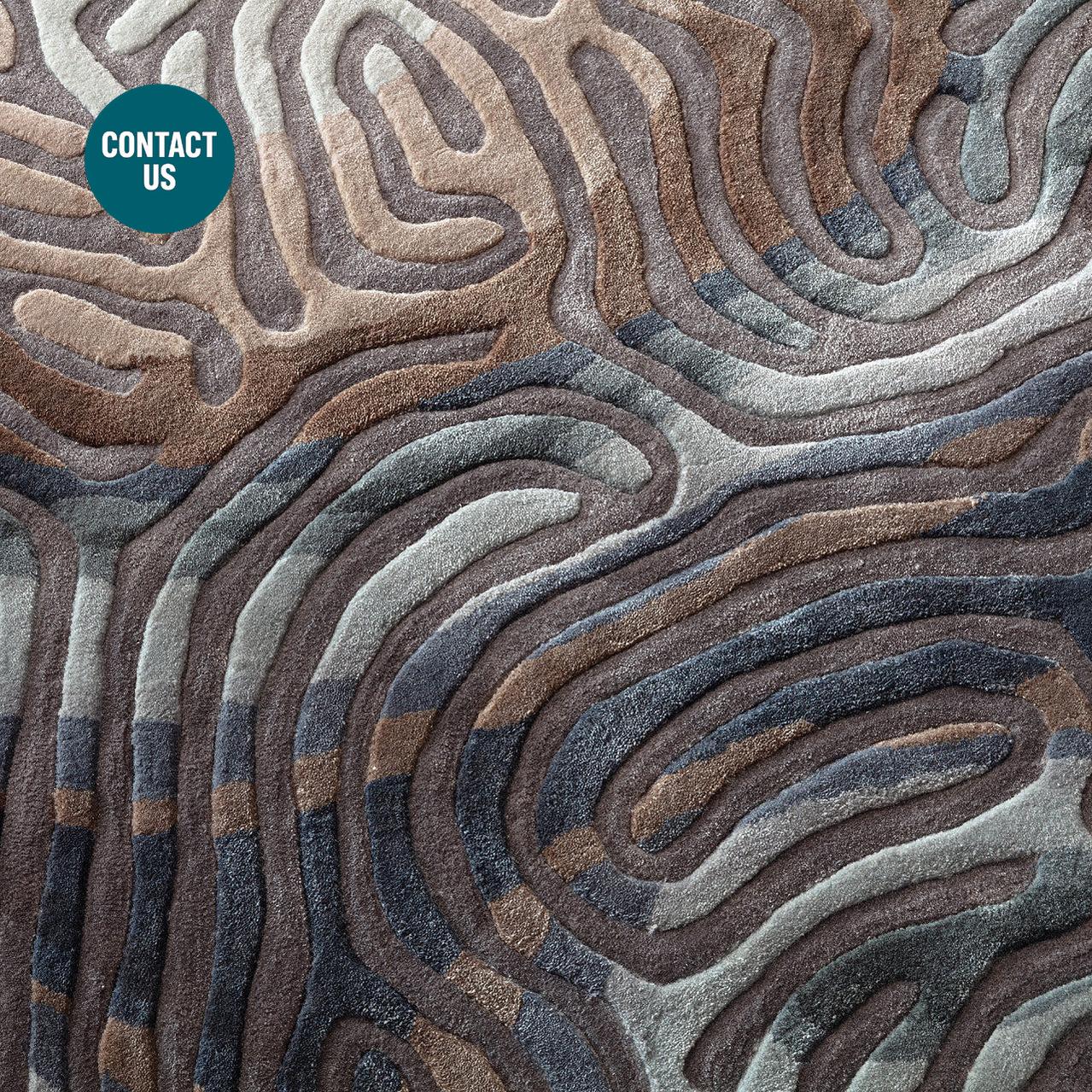Parallel Brain Rug-Limited Edition-moderndesign.io