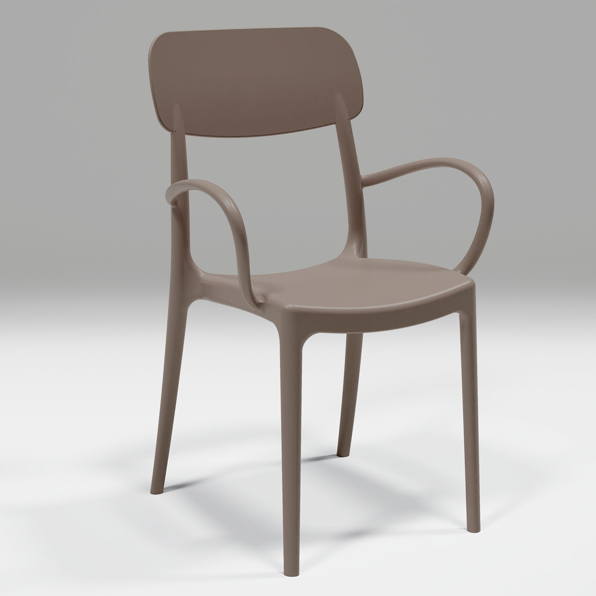 Passetto Dining Chair (with arms)-Eurosedia-moderndesign.io