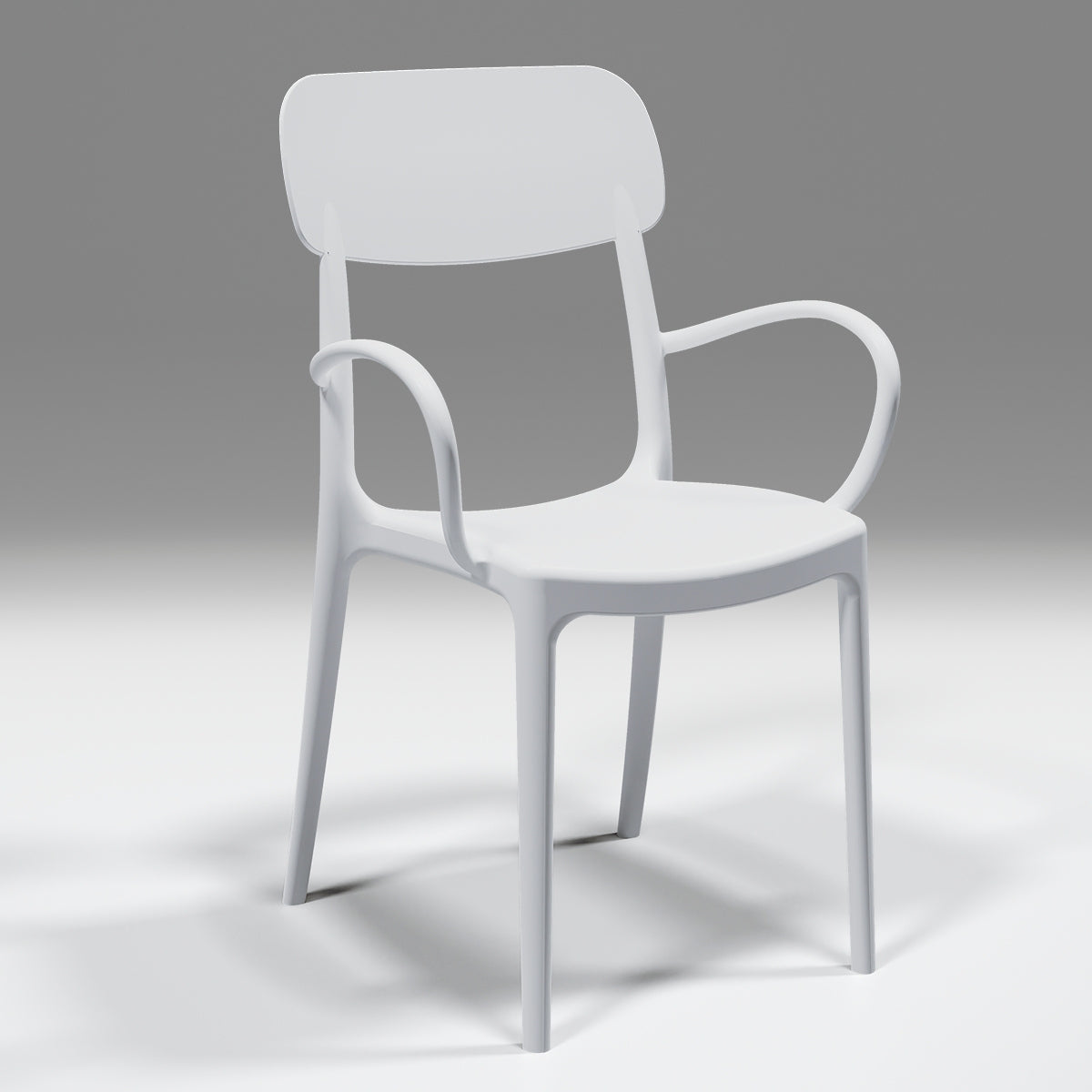 Passetto Dining Chair (with arms)-Eurosedia-moderndesign.io