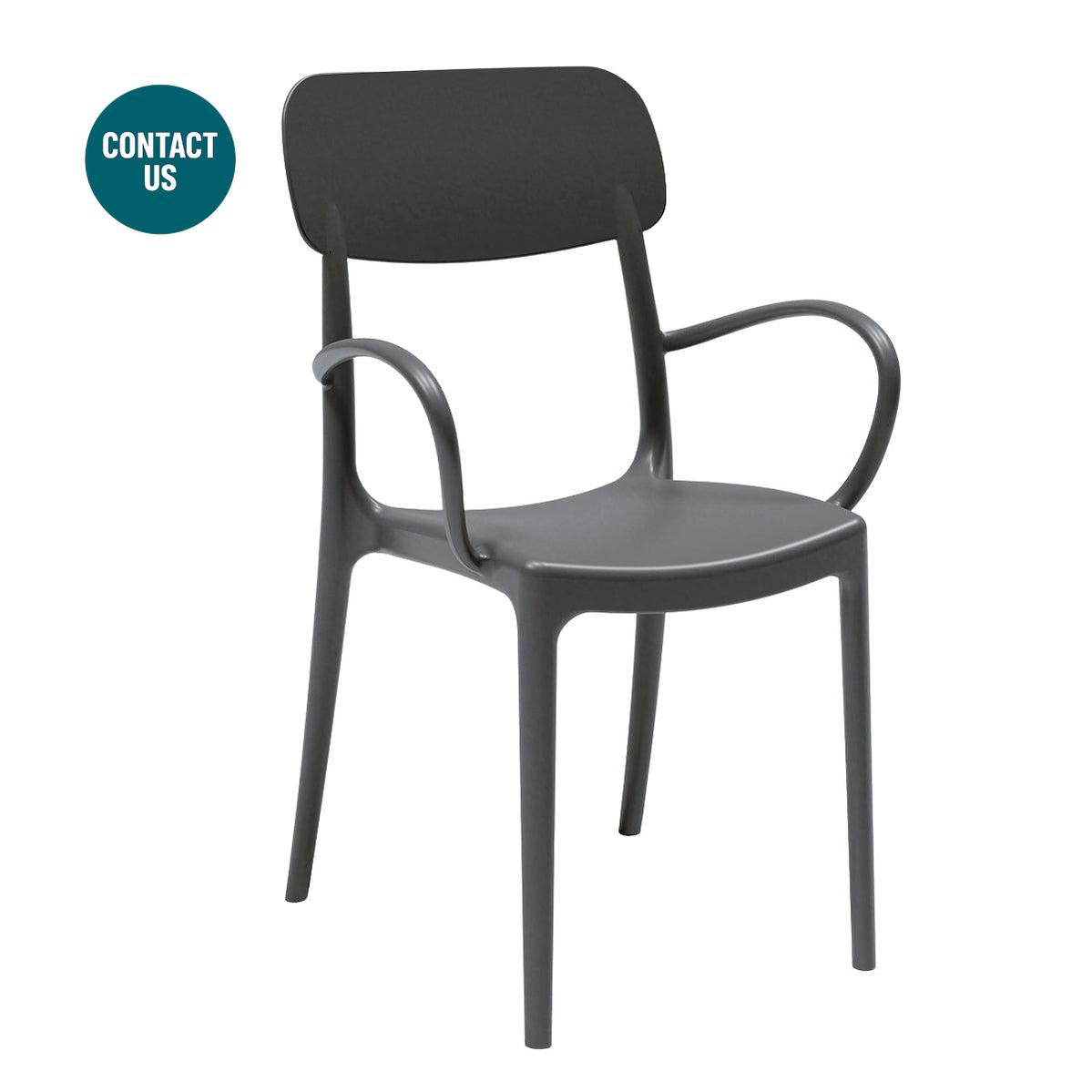 Passetto Dining Chair (with arms)-Eurosedia-moderndesign.io
