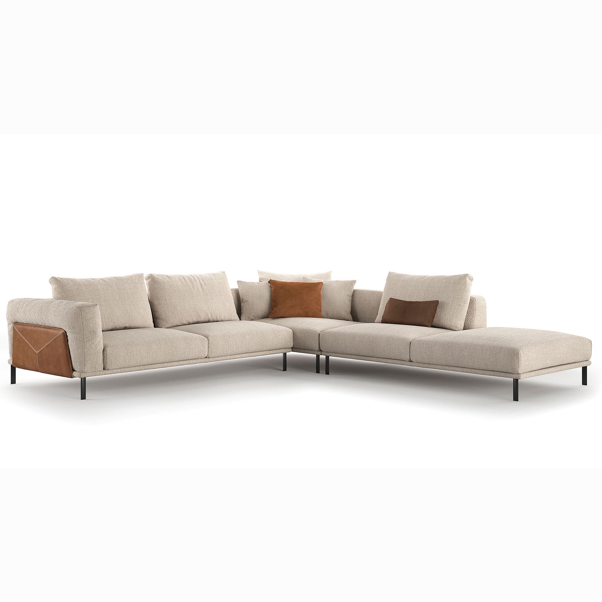 Paul Sectional Sofa Unit-Alpa Salotti-moderndesign.io