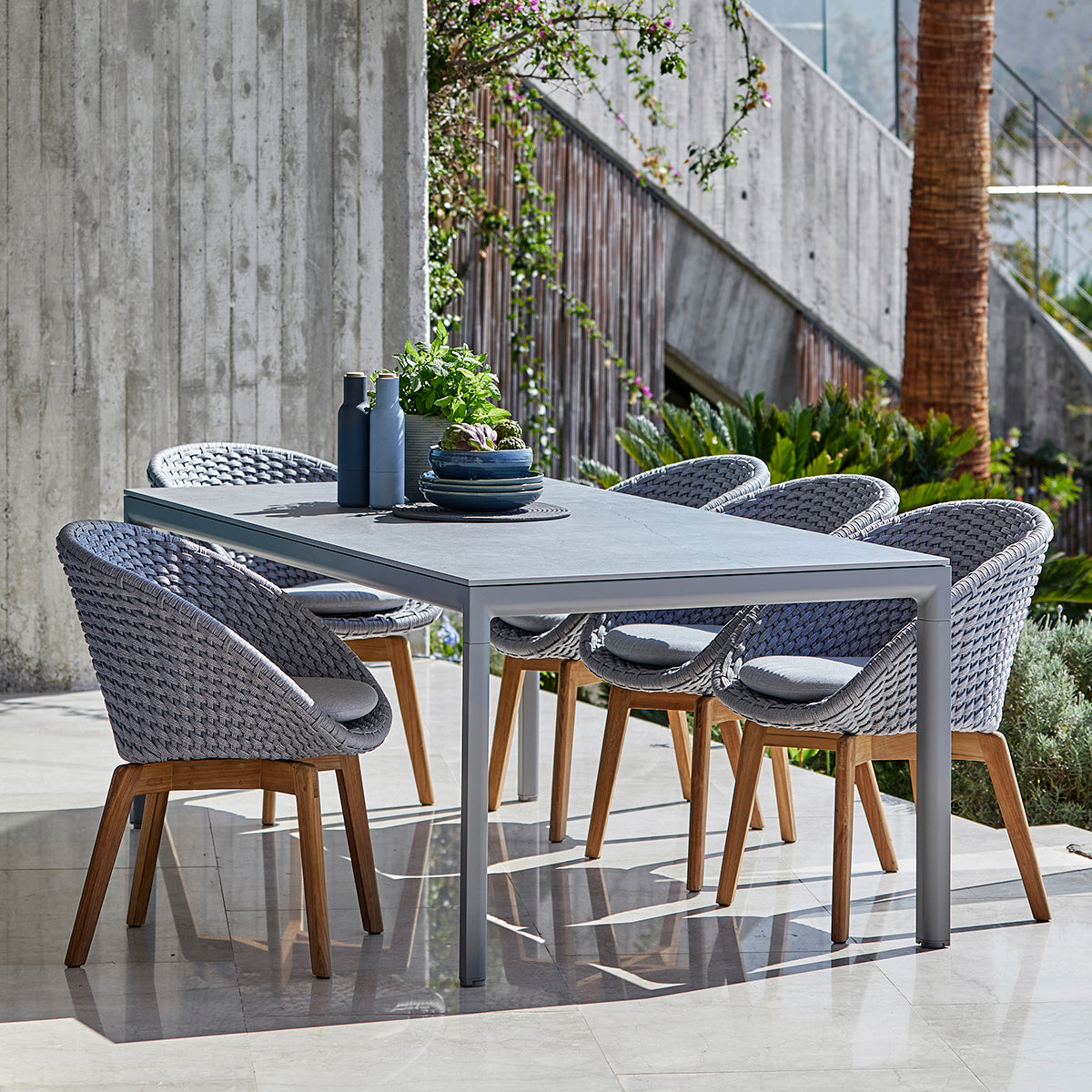 Peacock 5454 Dining Chair (without arms)-Cane-Line-moderndesign.io
