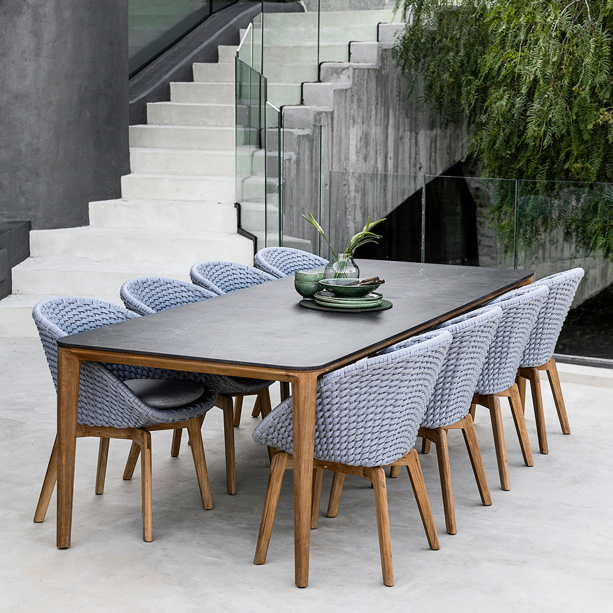 Peacock 5454 Dining Chair (without arms)-Cane-Line-moderndesign.io