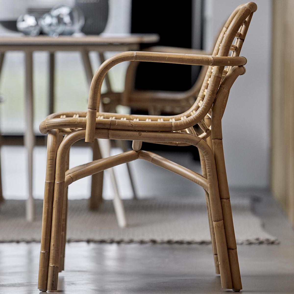 Peak 7451 Dining Chair (with arms)-Cane-Line-moderndesign.io
