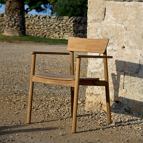 Pevero Dining Chair (with arms)-Unopiu-moderndesign.io