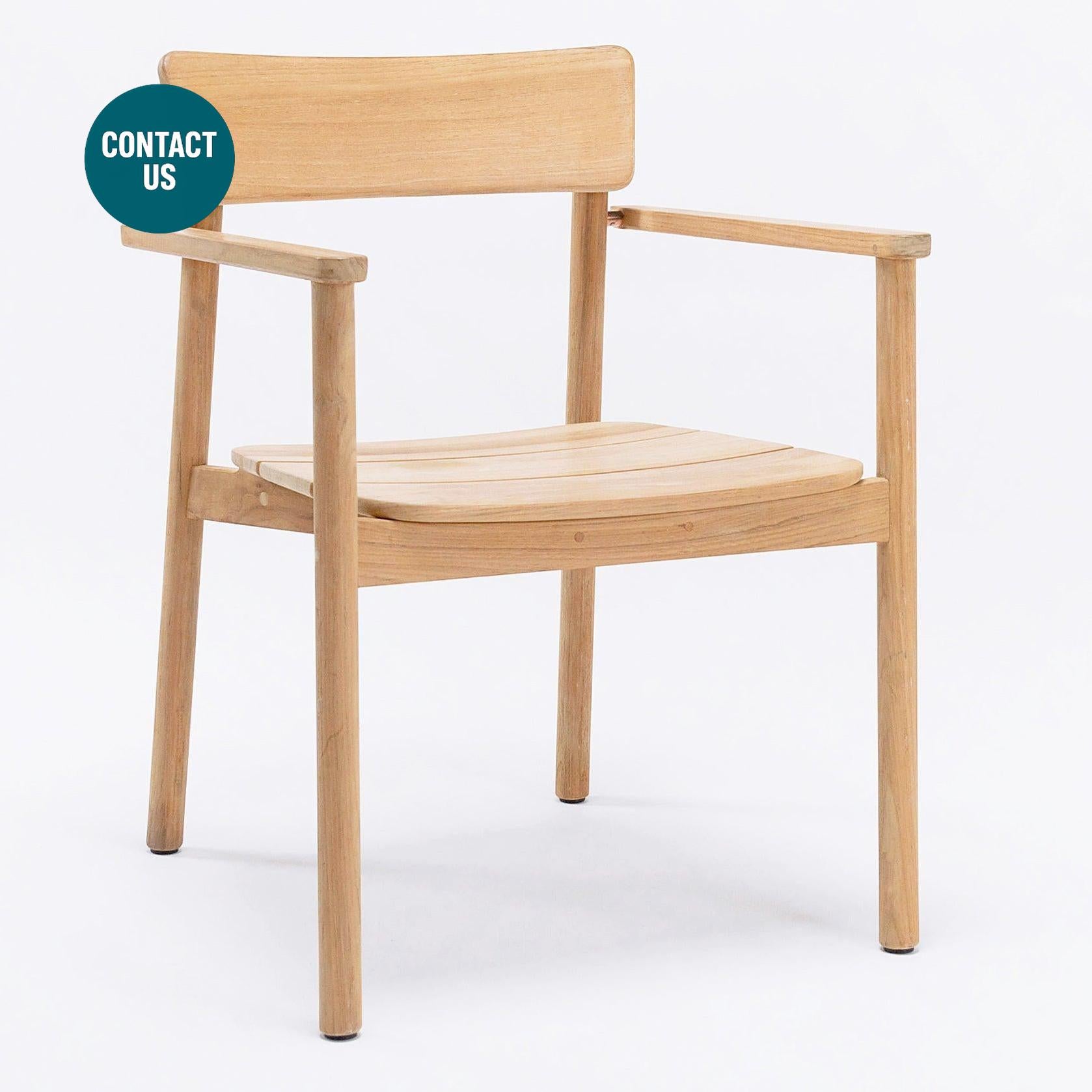 Pevero Dining Chair (with arms)-Unopiu-moderndesign.io