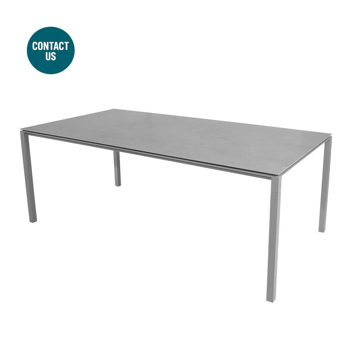 Pure 5085 Dining Table (Rectangular)-Cane-Line-moderndesign.io