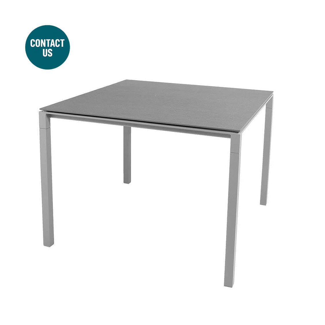 Pure 5088 Dining Table (Square)-Cane-Line-moderndesign.io