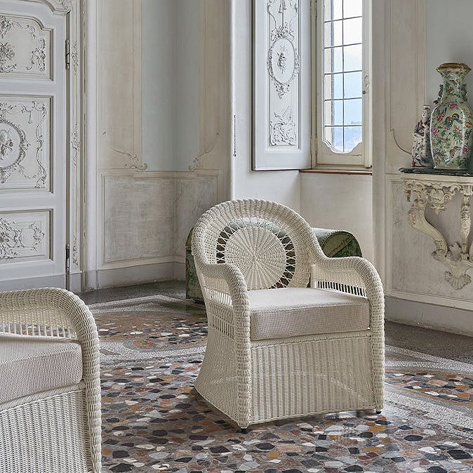 Radiant Dining Chair (With Arms) - Indoor-Bonacina 1889-moderndesign.io