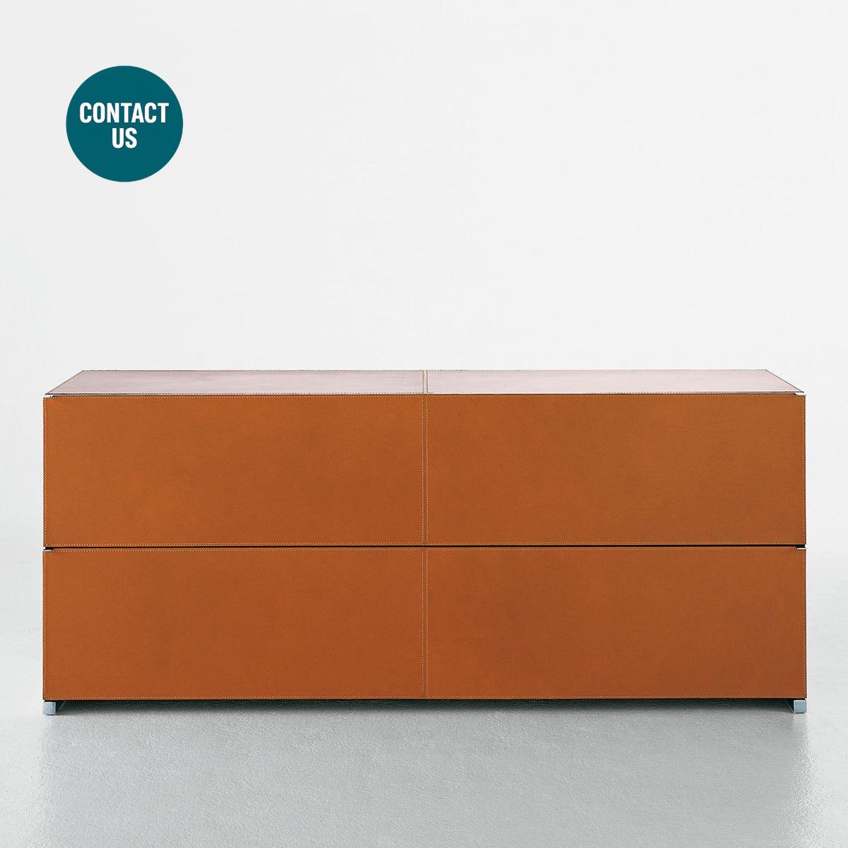 Remington Chest of 2 Wide Drawers Drawer Unit-Ivano Redaelli-moderndesign.io