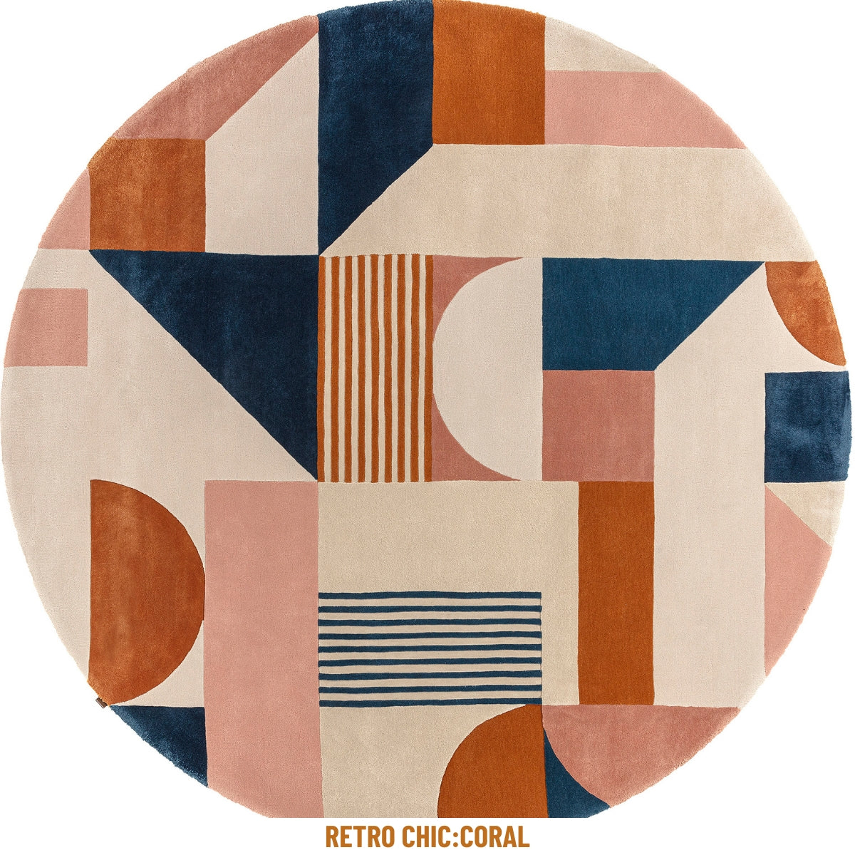 Retro Chic Circle Rug-Limited Edition-moderndesign.io