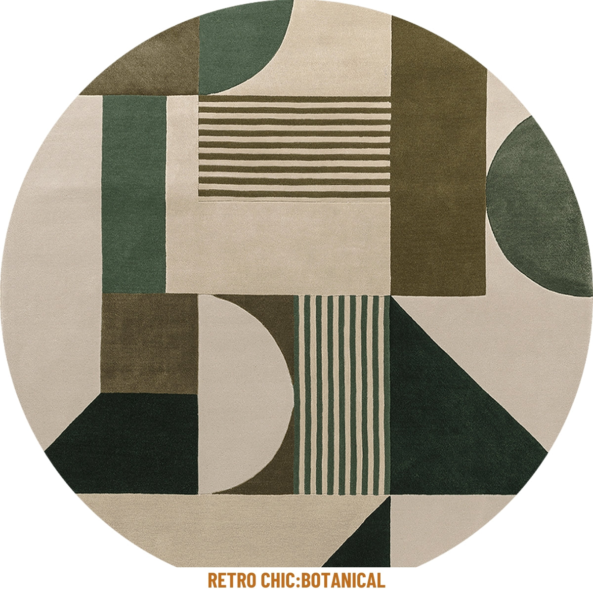 Retro Chic Circle Rug-Limited Edition-moderndesign.io