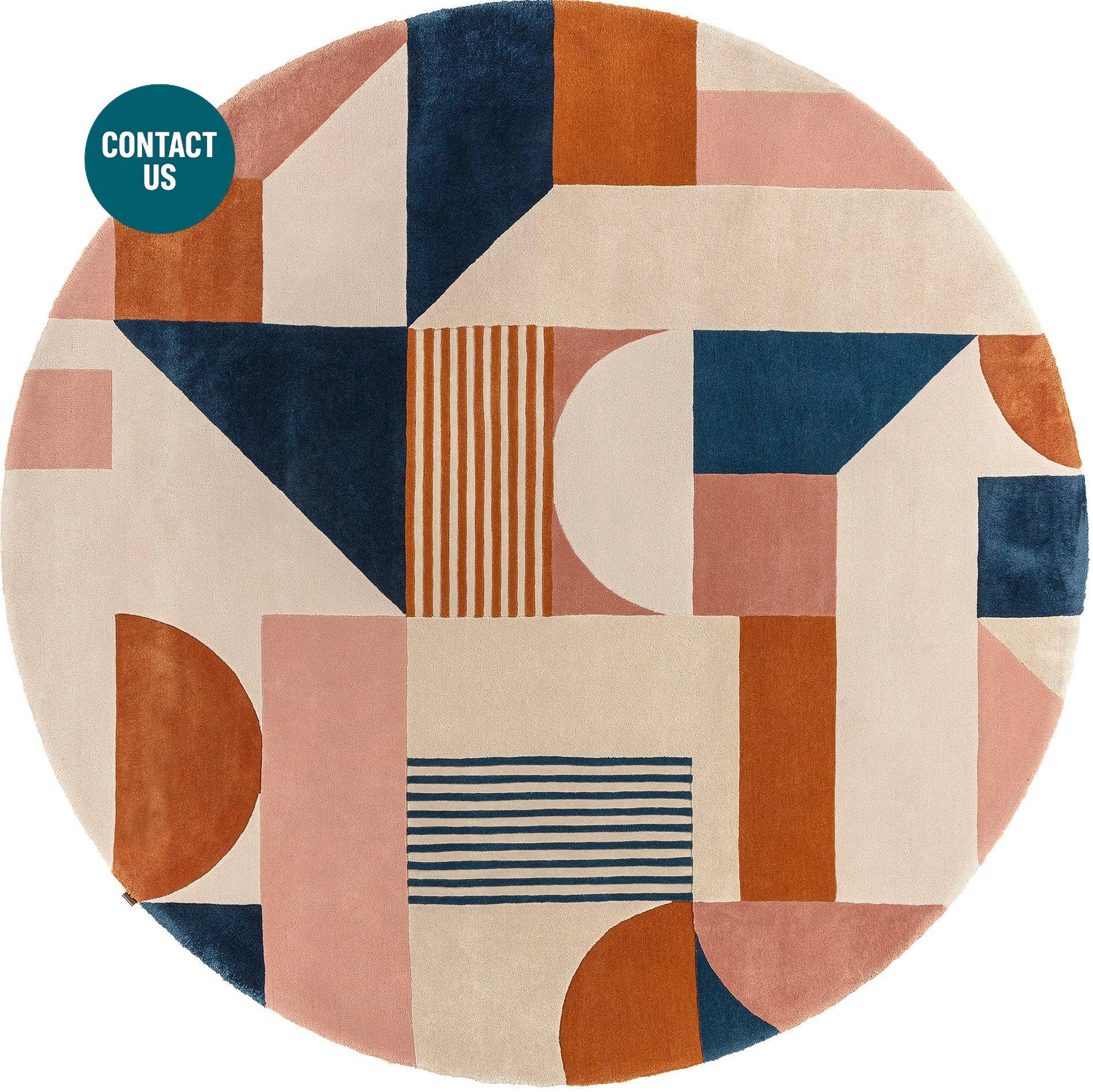 Retro Chic Circle Rug-Limited Edition-moderndesign.io