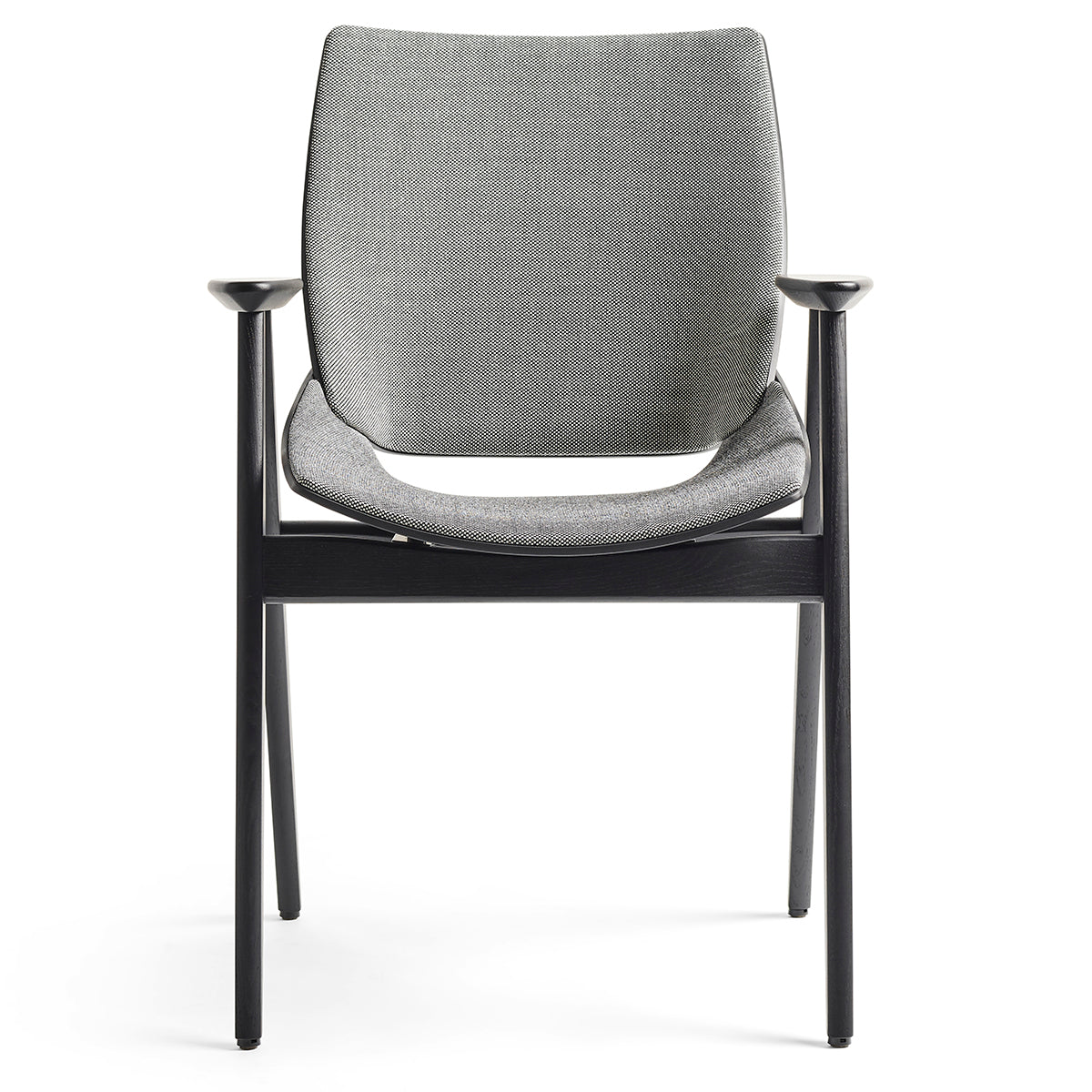 Shell Wood 224 SB Dining Chair (with arms)-Rex Kralj-moderndesign.io