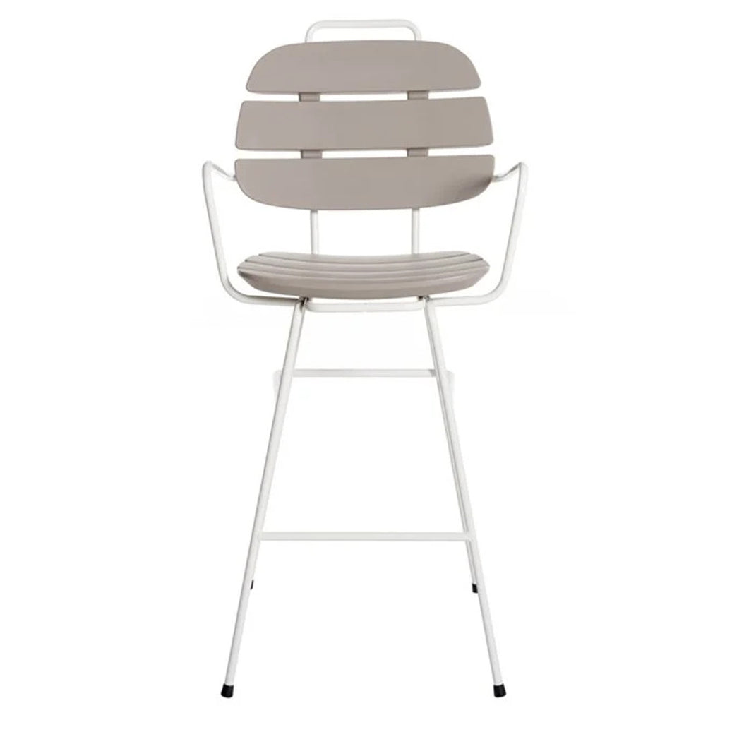 Ribs Up High Stool (with arms)-Slide-moderndesign.io