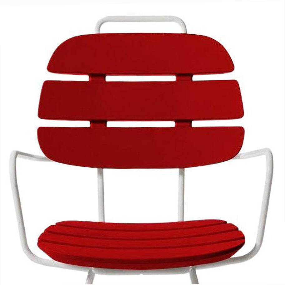 Ribs Up High Stool (with arms)-Slide-moderndesign.io