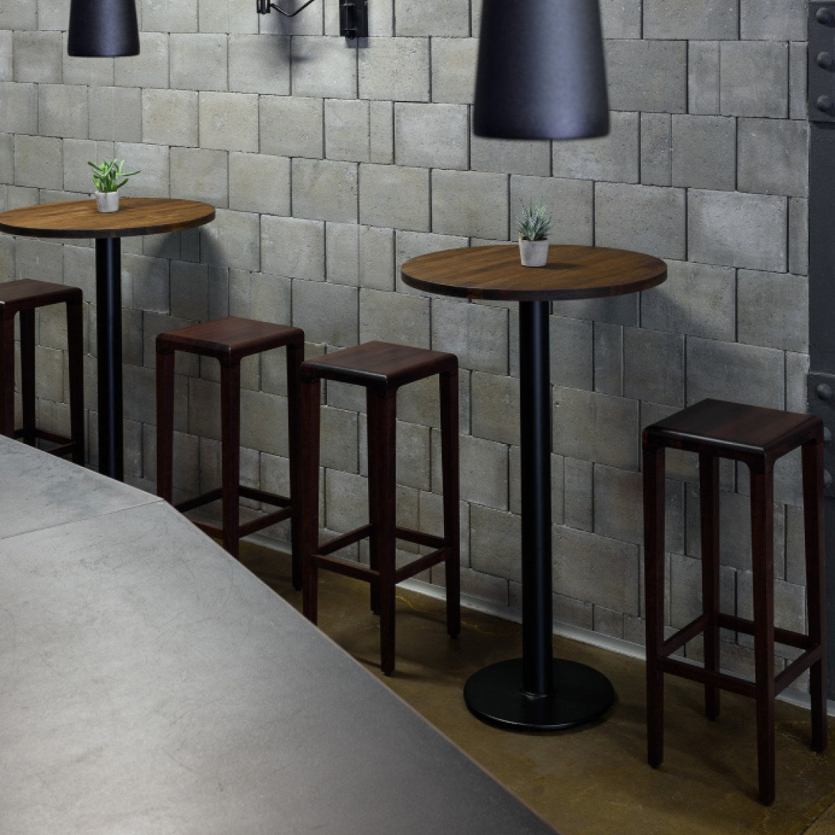 Rioja High Stool (without back)-Ton-moderndesign.io
